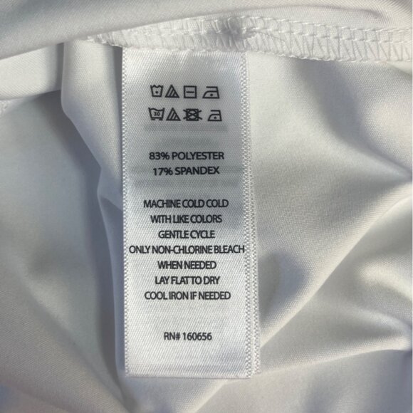 Sincerely Jules Vneck Cropped Top Womens Medium/Large White New - Picture 6 of 8